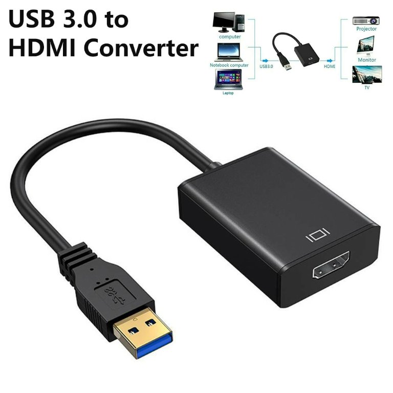 Преходник конвертор USB 3.0 към HDMI в Кабели и адаптери в гр. Димитровград  - ID33655808 — Bazar.bg