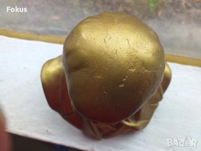 ТОНИРАН ГИПСОВ БЮСТ НА ШЧЕДРИН, снимка 3 - Антикварни и старинни предмети - 53499038