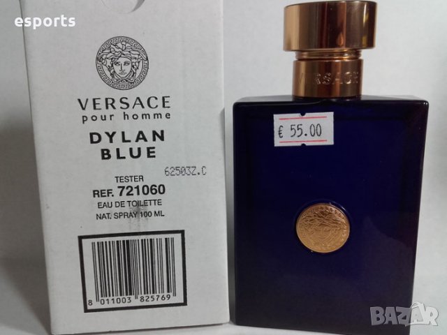 Versace Dylan Blue Pour Homme Тоалетна вода EDT 100ml автентичен мъжки парфюм, снимка 2 - Мъжки парфюми - 26954189