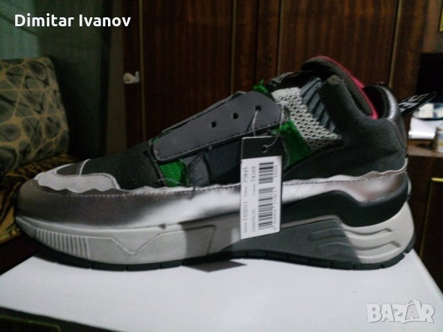 Diesel: S-BRENTHA DEC SLIP-ON SNEAKERS, снимка 4 - Маратонки - 34892360