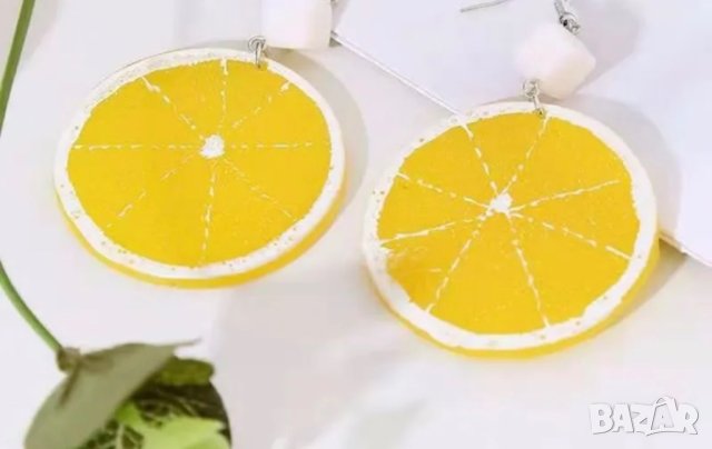 Нови свежи обеци лимони Привлечете внимание  Бъдете различни‼️, снимка 5 - Обеци - 44125885