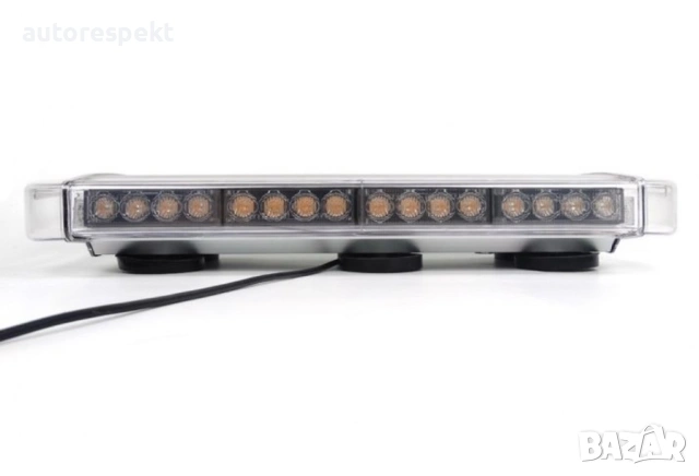 55 см LED ЛЕД Мощна Аварийна Диодна Сигнална Лампа Маяк с магнити, снимка 5 - Аксесоари и консумативи - 53569543