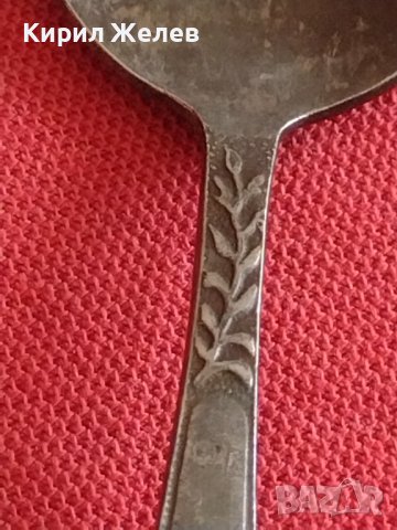 Стара лъжичка за кафе чай СССР красива орнаментика за КОЛЕКЦИЯ ДЕКОРАЦИЯ БИТОВ КЪТ 15306, снимка 2 - Други ценни предмети - 43831606