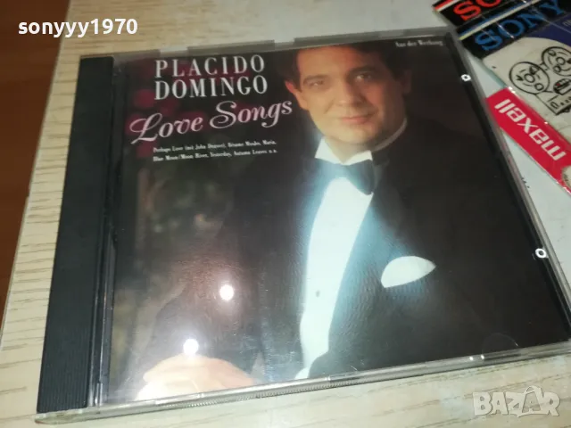 PLACIDO DOMINGO-LOVE SONGS-ORIGINAL CD-ВНОС GERMANY 2802251908