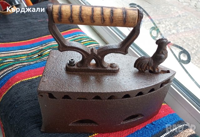 Автентични Желязни Ютии с Лъв и Петел!, снимка 4 - Антикварни и старинни предмети - 31204822