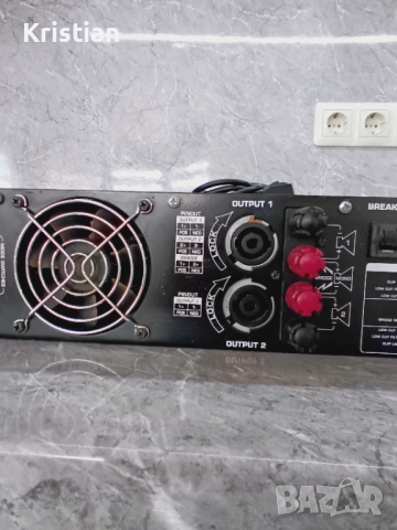 Професионално крайно стъпало/усилвател/Behringer EP2500, снимка 7 - Ресийвъри, усилватели, смесителни пултове - 52590707