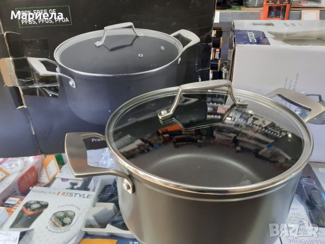 Индукционна тенджера 5.7л , Съд за готвене във фурна и на котлон , MSMK Cooking Pot 5.7 L, снимка 8 - Съдове за готвене - 39661514