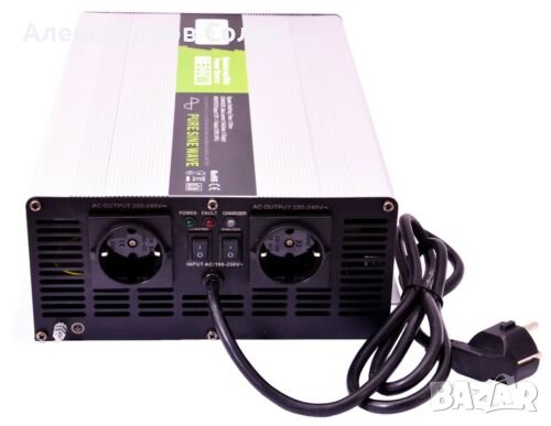 12V, 1500/3000W UPS инвертор с чиста синусоида, снимка 2 - Друга електроника - 38881625