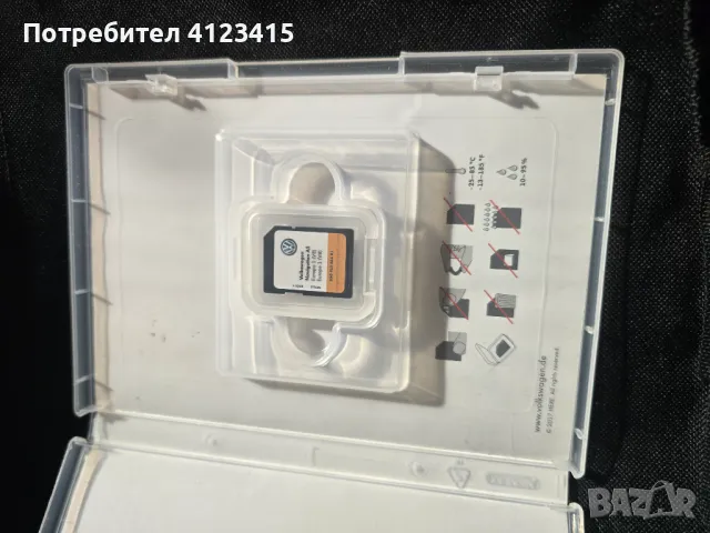 Карта за навигация оригинална, VW Europa  2018год., снимка 3 - Аксесоари и консумативи - 48816406