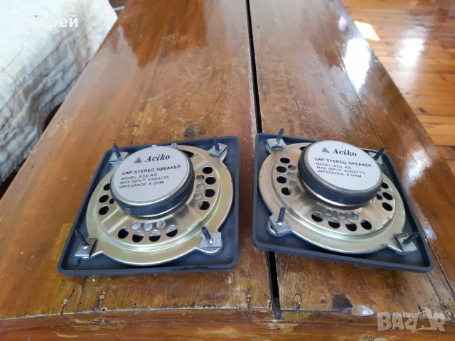 Стари говорители,тонколони за кола Aciko, снимка 6 - Антикварни и старинни предмети - 47452541
