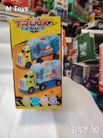 Образователен комплект с камион и инструменти – Truck Maintenance Series, снимка 3 - Коли, камиони, мотори, писти - 50923052
