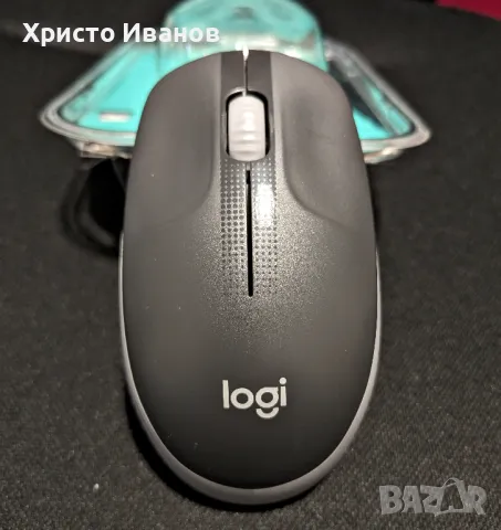 Безжична мишка Logitech M190, снимка 3 - Клавиатури и мишки - 47904760