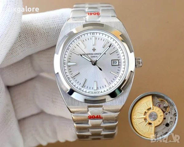 Мъжки часовник Vacheron Constantin Overseas Silver Dial с автоматичен механизъм