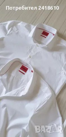 Hugo Boss HUGO Erondo Fit Easy Iron Mens Size 42/ 16 1/2 /L  40/15/3/4 S/ M НОВО! ОРИГИНАЛ! Мъжки Ри, снимка 5 - Ризи - 47334809