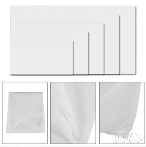 16:9 Елементарен Проекторен Плат за Прожектиране Свободен Монтаж Произволен Вътрешна/Външна Употреба, снимка 9 - Платове и дамаски - 47403227