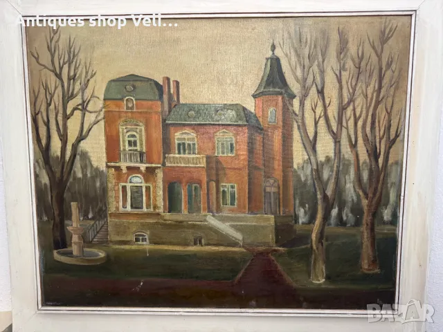 Авторска картина "Червената къща" Владимир Ангелов №6871 