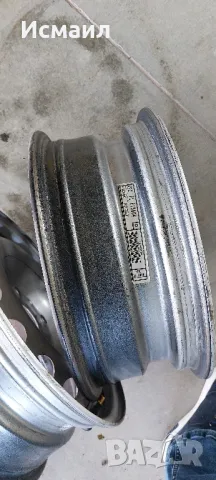 Железна джанта за Фият Добло,Пунто 15ц, снимка 6 - Гуми и джанти - 49937491