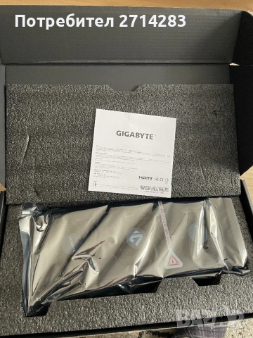 Nvidia Gigabyte GeForce RTX 5060 Gaming OC 8GB - чисто нова, гаранция, снимка 5 - Видеокарти - 53389869