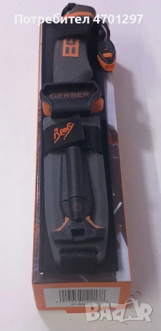 Нож за оцеляване GERBER Bear Grylls Ultimate Survival, снимка 5 - Ножове - 53029734
