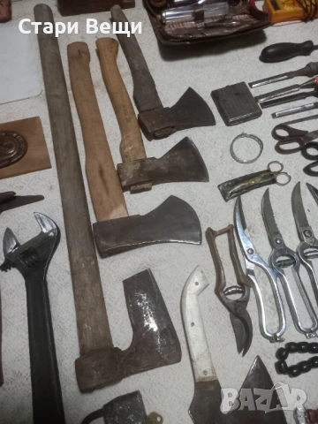 Ножове брадви сатъри ножици инструменти , снимка 7 - Ножове - 53488845