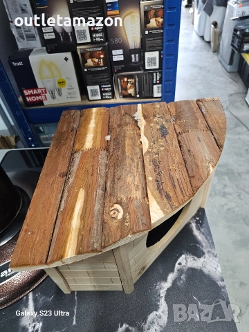 Ъглова къщичка за гризачи - 25x25x17см. - KERBL , снимка 4 - За гризачи - 52733402