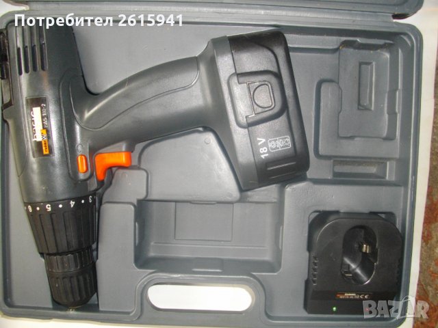 За Ремонт-За части-18 Волта-Винтоверт-Дрелка-Meister Craft BAS180-2 Basic, снимка 1