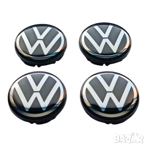 56мм Капачки за джанти за Фолксваген VW 2020- Пасат Голф OEM 6CD601171