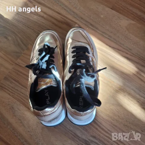 Replay чисто нови маратонки розово злато, снимка 3 - Маратонки - 49390011