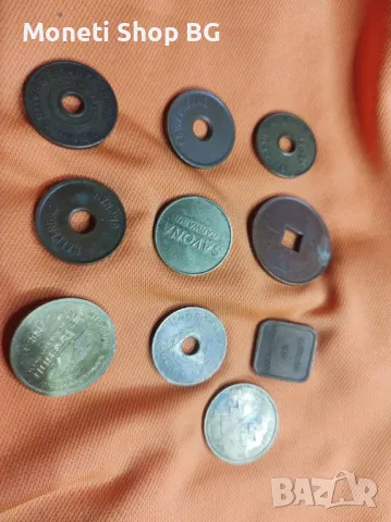 10бр. жетони-токени, снимка 2 - Нумизматика и бонистика - 49659491