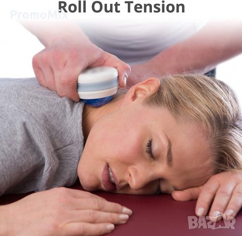 Портативна Топка за масаж DorsoAktive Massage Rolle топка за точков масаж стрес топка, снимка 2 - Масажори - 28065846