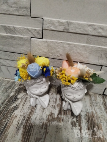 Керамични кашпи, снимка 4 - Декорация за дома - 52633659