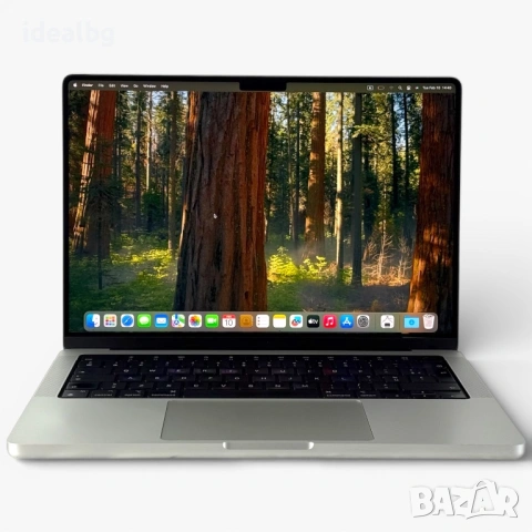 Apple MacBook Pro 14'' 2021 M1 PRO 16RAM 512SSD Silver Гаранция!, снимка 2 - Лаптопи за работа - 53431819