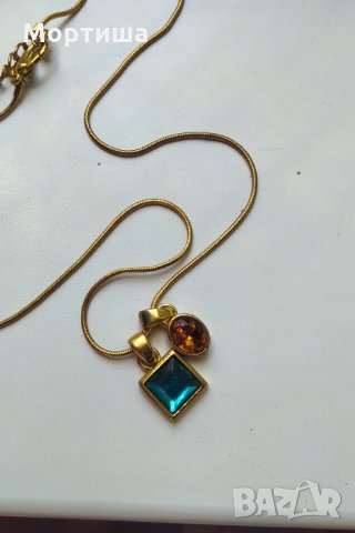  Марков  сребърен позлатен лот разпродажба , снимка 4 - Колиета, медальони, синджири - 28760949