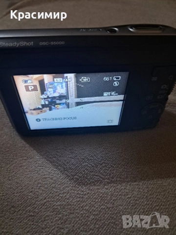 Фотоапарат Sony cyber shot DSC-S5000, 14,1 Mp, снимка 4 - Фотоапарати - 52369628