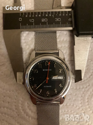 M-Watch Automatic Swiss Made ETA 2836-2 Часовник, снимка 11 - Мъжки - 53589566