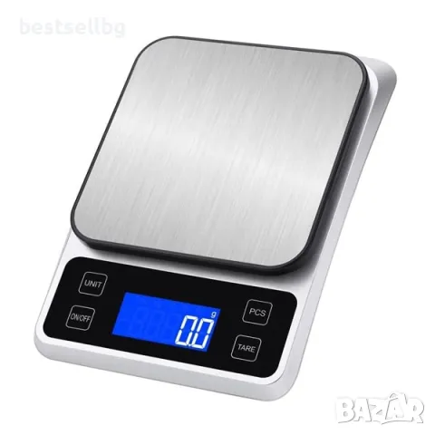 Кухненска електронна везна за кафе готвене подправки кухня до 10кг, снимка 7 - Други - 48379949