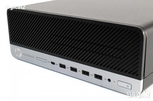 Компютър HP ProDesk 600 G3 SFF | i5-6500 ,8 GB DDR4 , 256 SSD Заводски Реновиран, снимка 9 - Работни компютри - 38205664