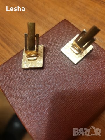 Позлатени ръкавели , снимка 3 - Антикварни и старинни предмети - 43555066