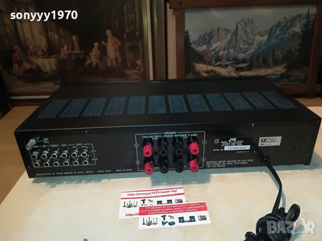 JVC AX-222BK STEREO AMPLIFIER-MADE IN JAPAN 0707221235, снимка 14 - Ресийвъри, усилватели, смесителни пултове - 37315828
