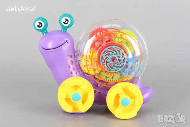 Охлювче проектор, снимка 3 - Музикални играчки - 49593239