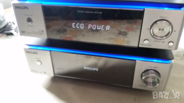 Микросистема Phillips MCD708 , снимка 6 - Плейъри, домашно кино, прожектори - 53147993