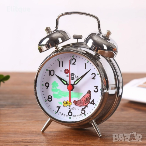 Класически ретро механичен будилник, снимка 6 - Други стоки за дома - 52605773