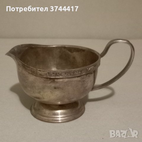   Антикварен прибор от колекция 3 прибора за чай и кафе THE CUTLERS COMPANY 1836г.ALPHA PLATE, снимка 1 - Антикварни и старинни предмети - 43871379