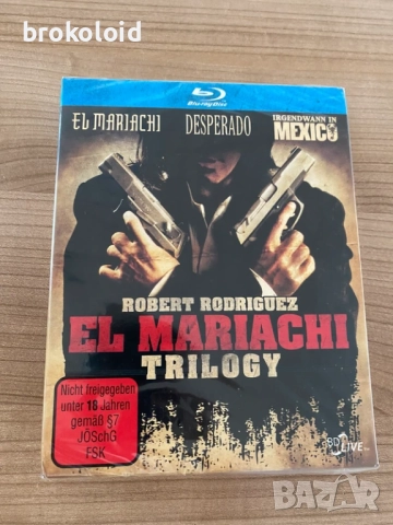 El Mariachi Trilogy - Трилогия Десперадо, Имало едно време в Мексико и Ел Мариачи blu-ray Германия 