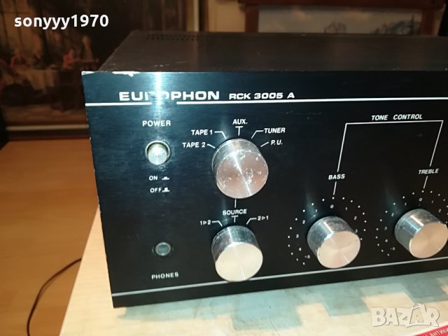 EUROPHON RCK3005A STEREO AMPLIFIER SWITZERLAND 1205211908, снимка 14 - Ресийвъри, усилватели, смесителни пултове - 32854594