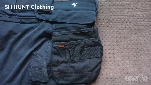 Timbra Work Stretch Full Shorts размер 52 / L изцяло еластични работни къси панталони W4-614, снимка 10 - Панталони - 51949589