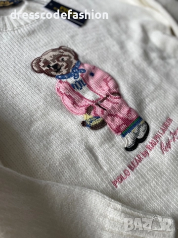 Дамски пуловер Polo с мече , снимка 7 - Блузи с дълъг ръкав и пуловери - 52134807