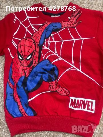 Комплект момче дълъг ръкав Spiderman MARVEL, снимка 4 - Детски комплекти - 49231949