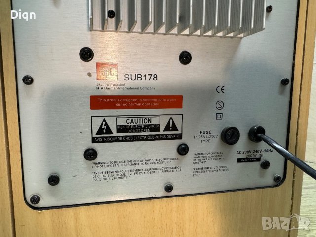 Subwoofer JBL, снимка 4 - Тонколони - 43823541