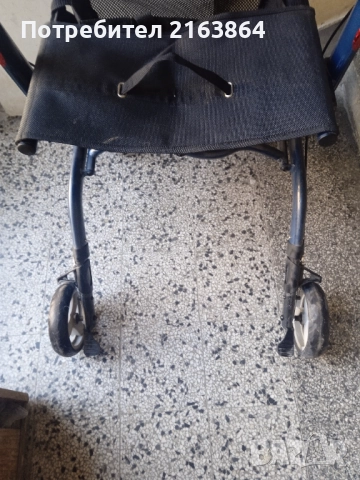 Сгъваема алуминиева проходилка ролатор за възрастни, оперирани, трудно подвижни хора, снимка 8 - Ролатори - 52423205